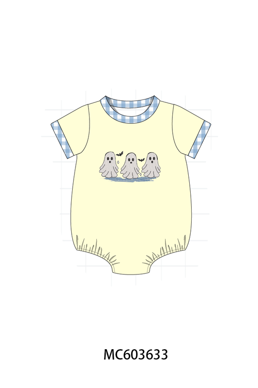 PO85 Pink halloween ghost spooky embroidery collection - ETA  LATE AUGUST to LC