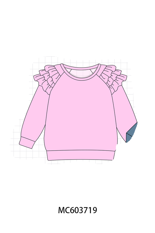 PO85 Multicolored winter ruffle pullover collection - ETA  LATE AUGUST to LC