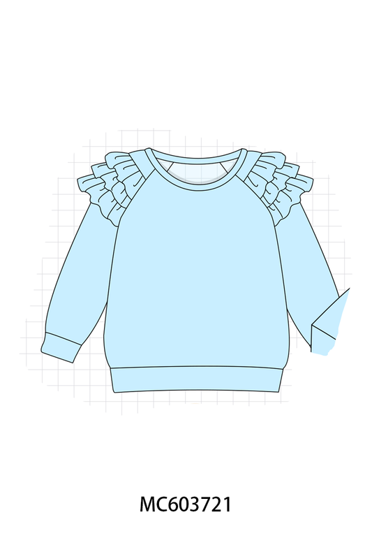 PO85 Multicolored winter ruffle pullover collection - ETA  LATE AUGUST to LC