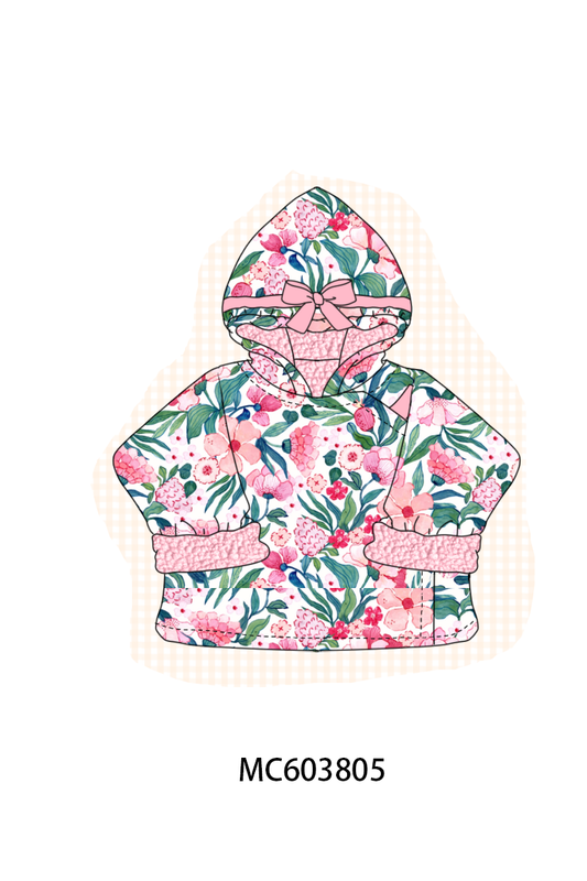 PO85 Fleece floral print jacket collection - ETA  LATE AUGUST to LC