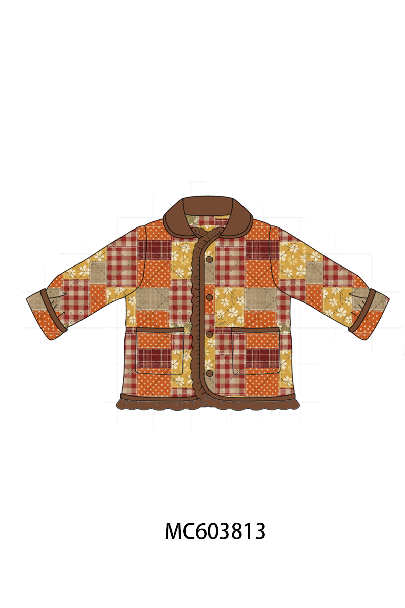 PO85 Floral patch work ruffle coat collection - ETA  LATE AUGUST to LC