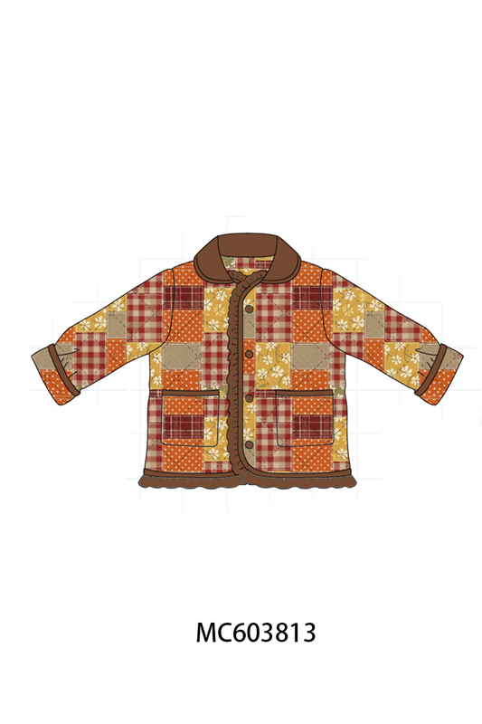 PO85 Floral patch work ruffle coat collection - ETA  LATE AUGUST to LC