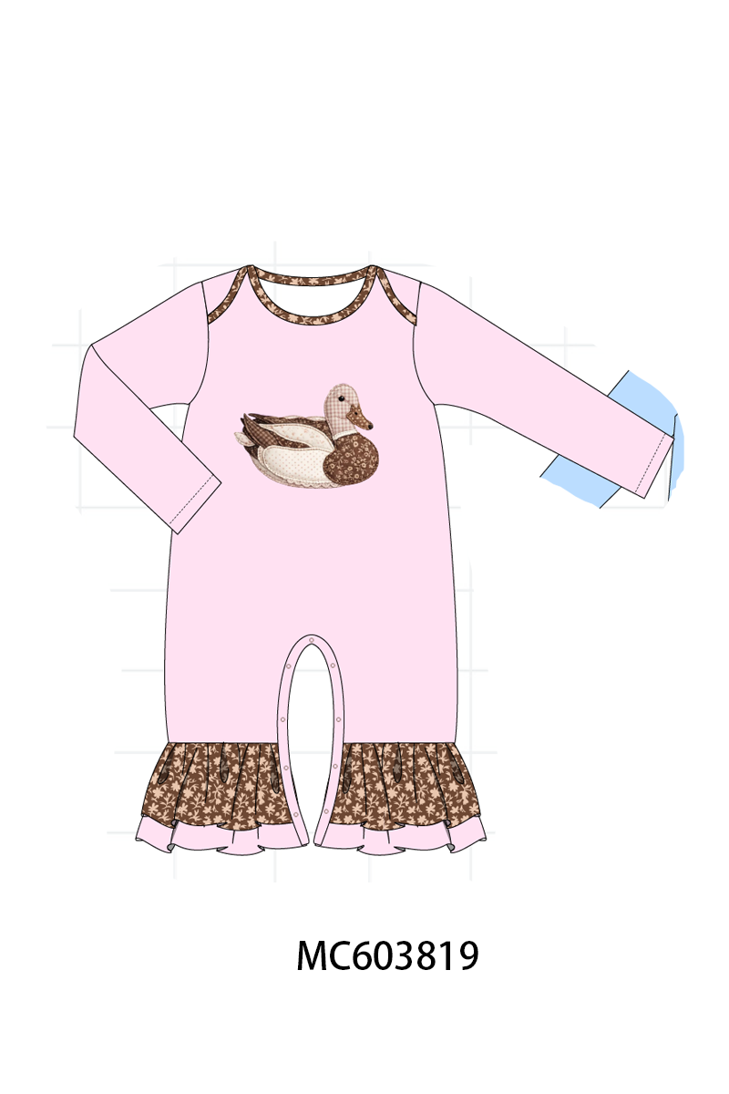 PO85 Pink&blue mallard duck applique collection - ETA  LATE AUGUST to LC