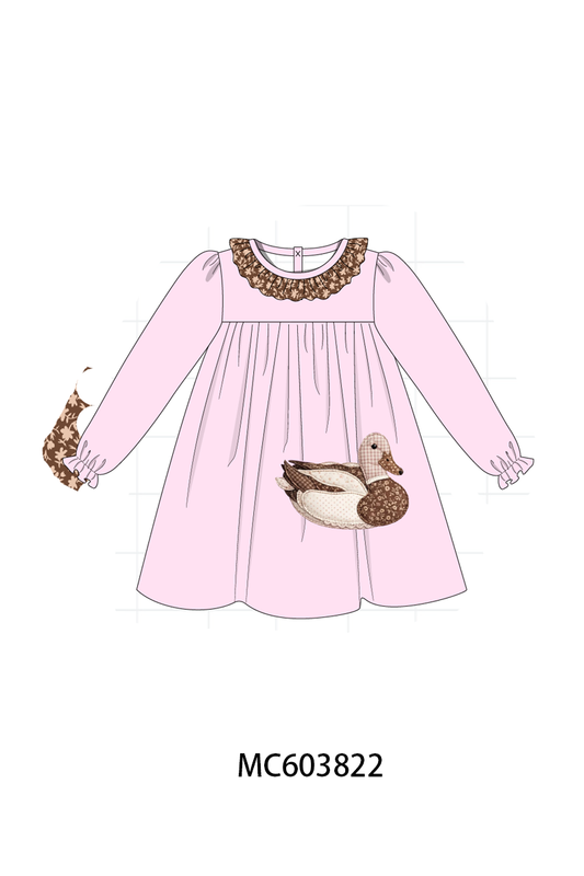 PO85 Pink&blue mallard duck applique collection - ETA  LATE AUGUST to LC