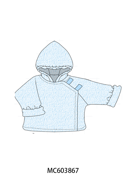 PO85 Fleece bow coat collection - ETA  LATE AUGUST to LC