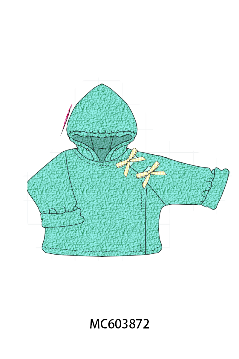 PO85 Fleece bow coat collection - ETA  LATE AUGUST to LC