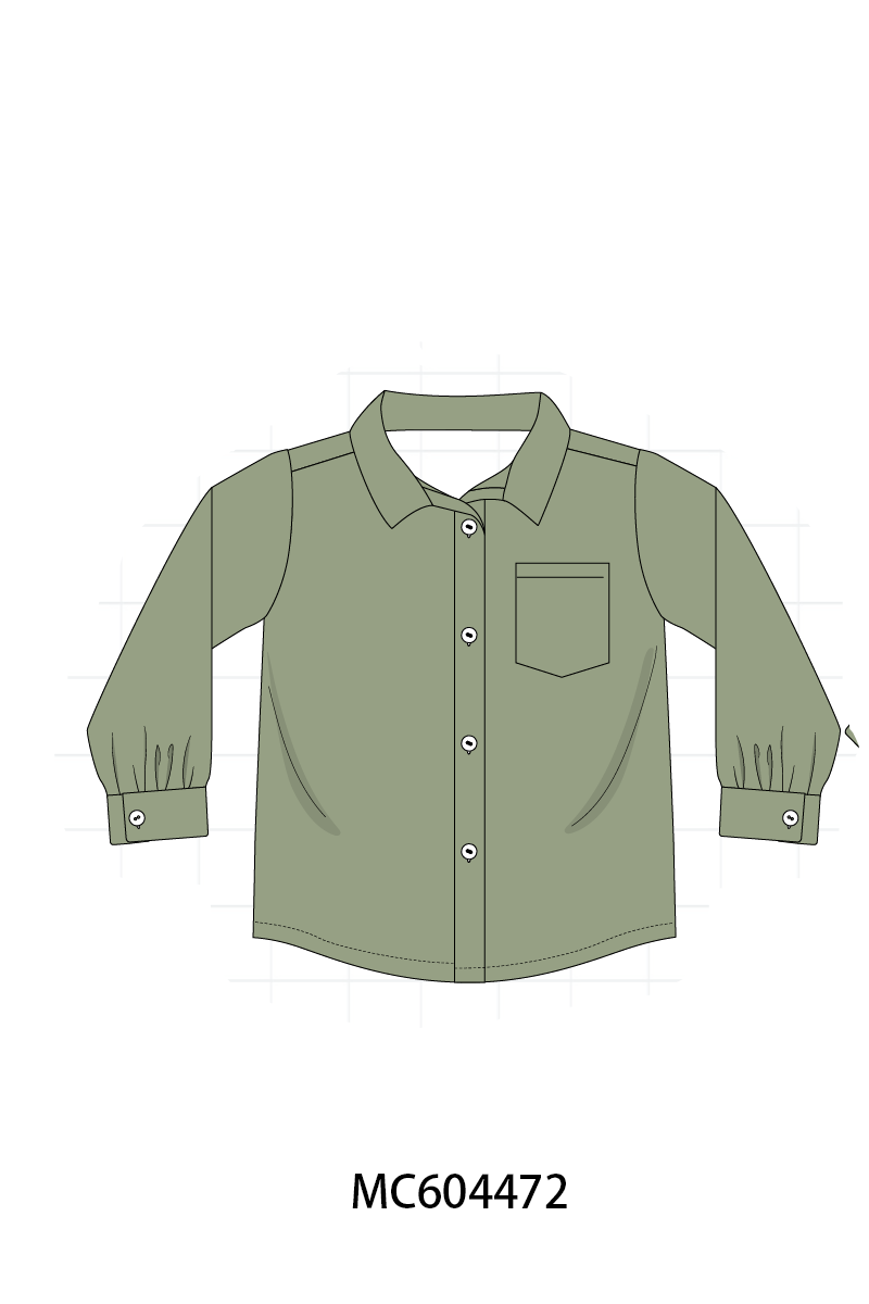 PO88 Green floral print ruffle gingham collection (ETA September to LC)