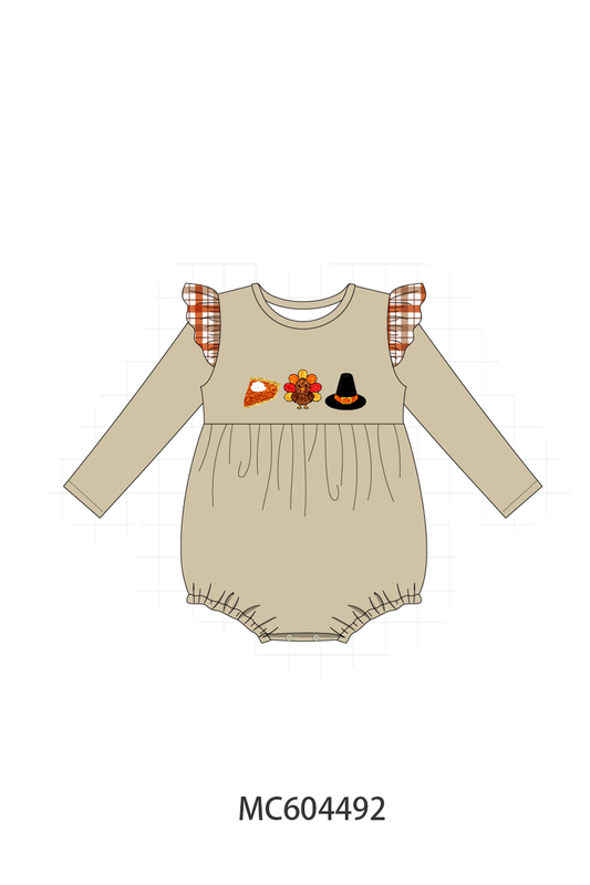 PO88 Thanksgiving turkey sequin plaid collection (ETA September to LC)