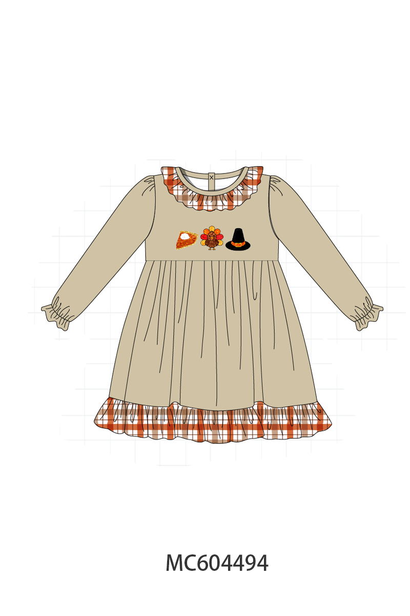 PO88 Thanksgiving turkey sequin plaid collection (ETA September to LC)