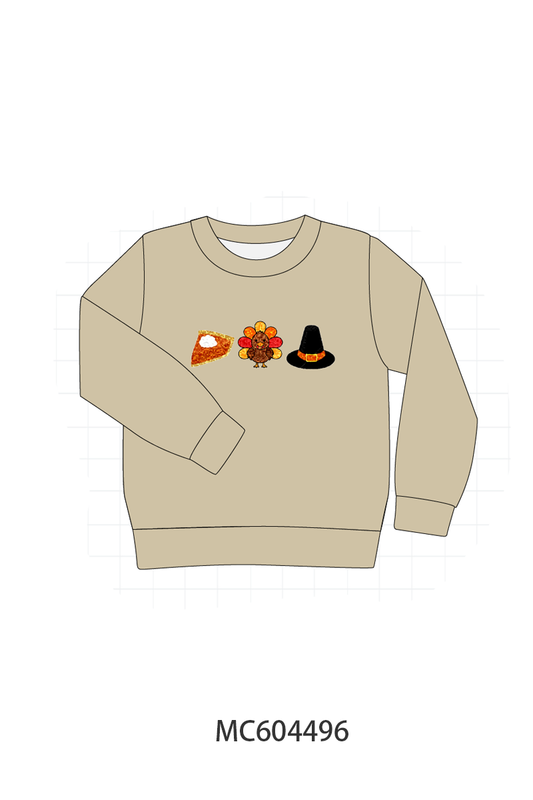 PO88 Thanksgiving turkey sequin plaid collection (ETA September to LC)