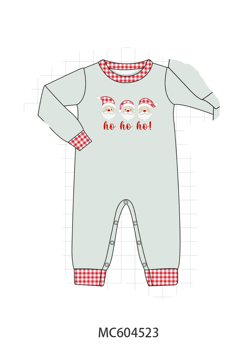 PO88 Sage santa embroidery stripe collection (ETA September to LC)