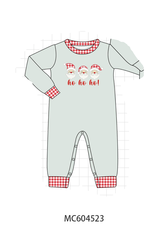 PO88 Sage santa embroidery stripe collection (ETA September to LC)