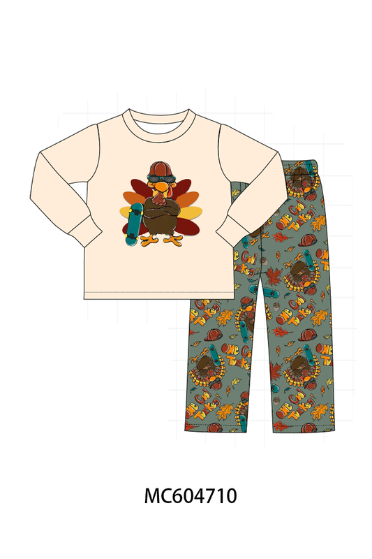 PO88 Thanksgiving turkey applique collection (ETA September to LC)