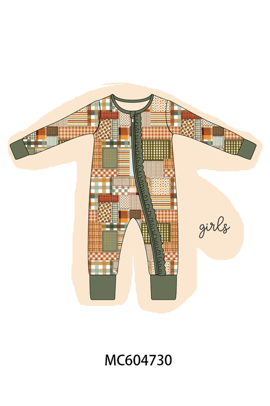 PO88 Vintage fall patchwork bamboo collection (ETA September to LC)