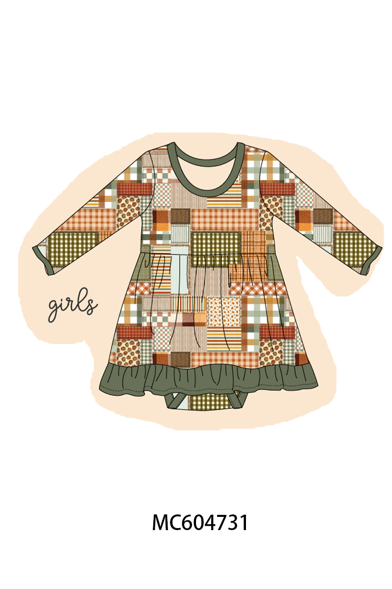 PO88 Vintage fall patchwork bamboo collection (ETA September to LC)