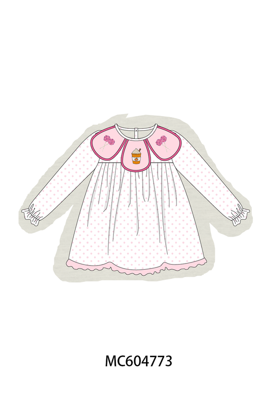 PO88 Pink navy cozy season french knot collection (ETA September to LC)