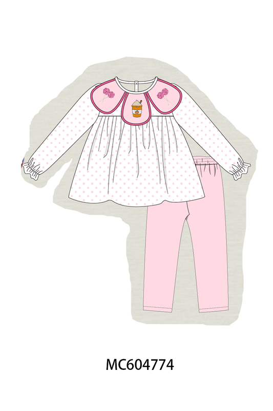 PO88 Pink navy cozy season french knot collection (ETA September to LC)