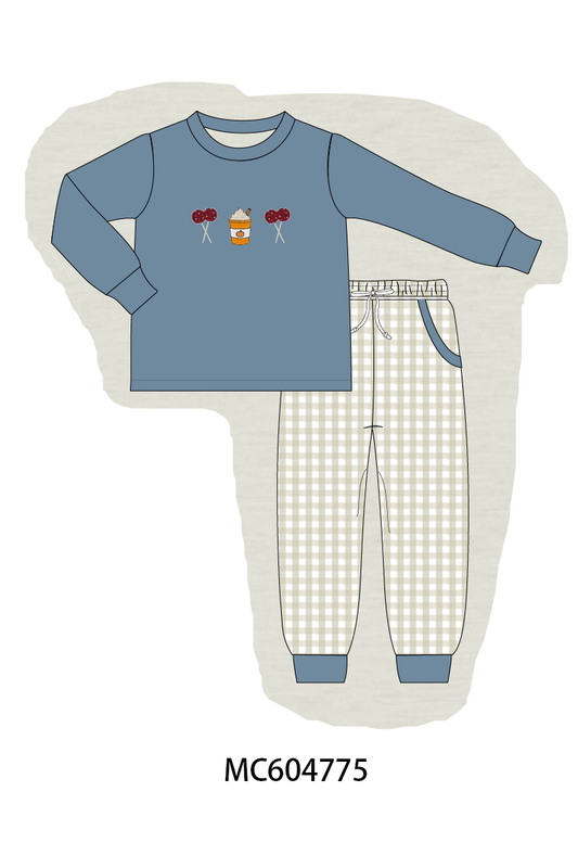 PO88 Pink navy cozy season french knot collection (ETA September to LC)