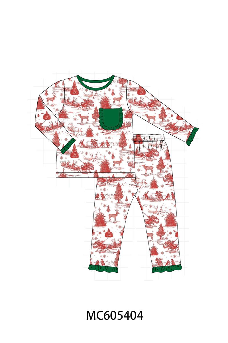 PO93 Classic Christmas Toile print collection - ETA mid-November to LC