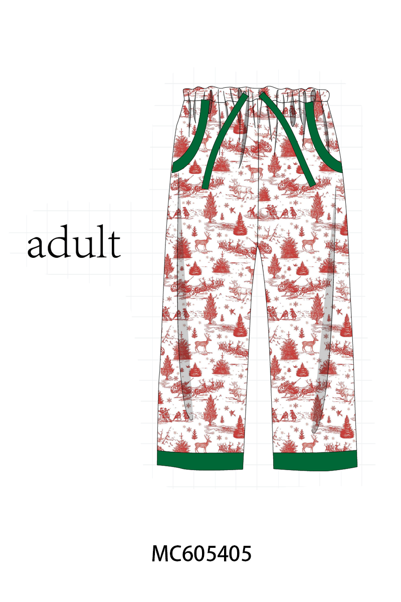 PO93 Classic Christmas Toile print collection - ETA mid-November to LC
