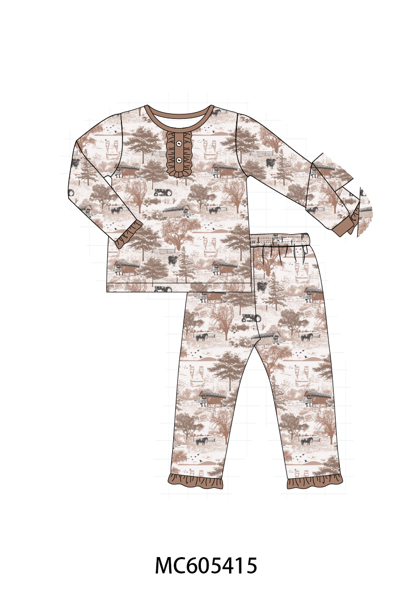 PO93 Brown farm print collection - ETA mid-November to LC