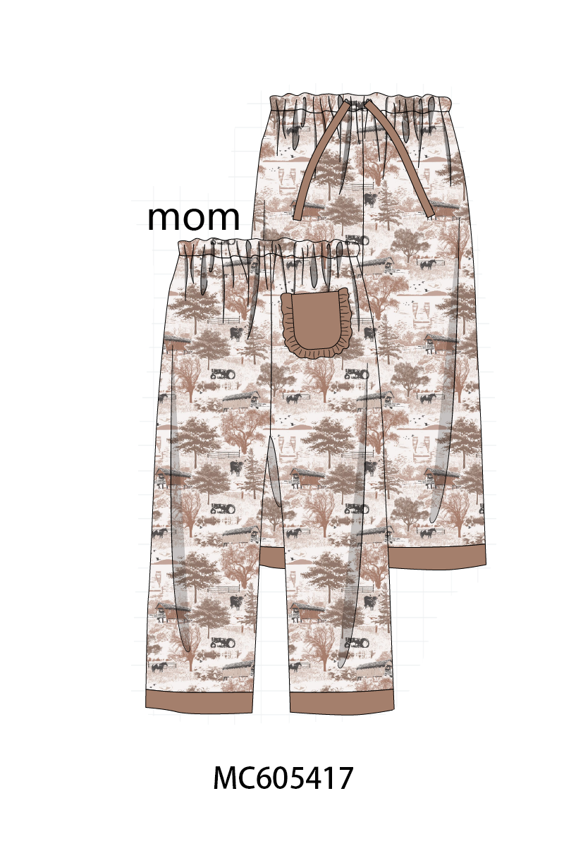 PO93 Brown farm print collection - ETA mid-November to LC