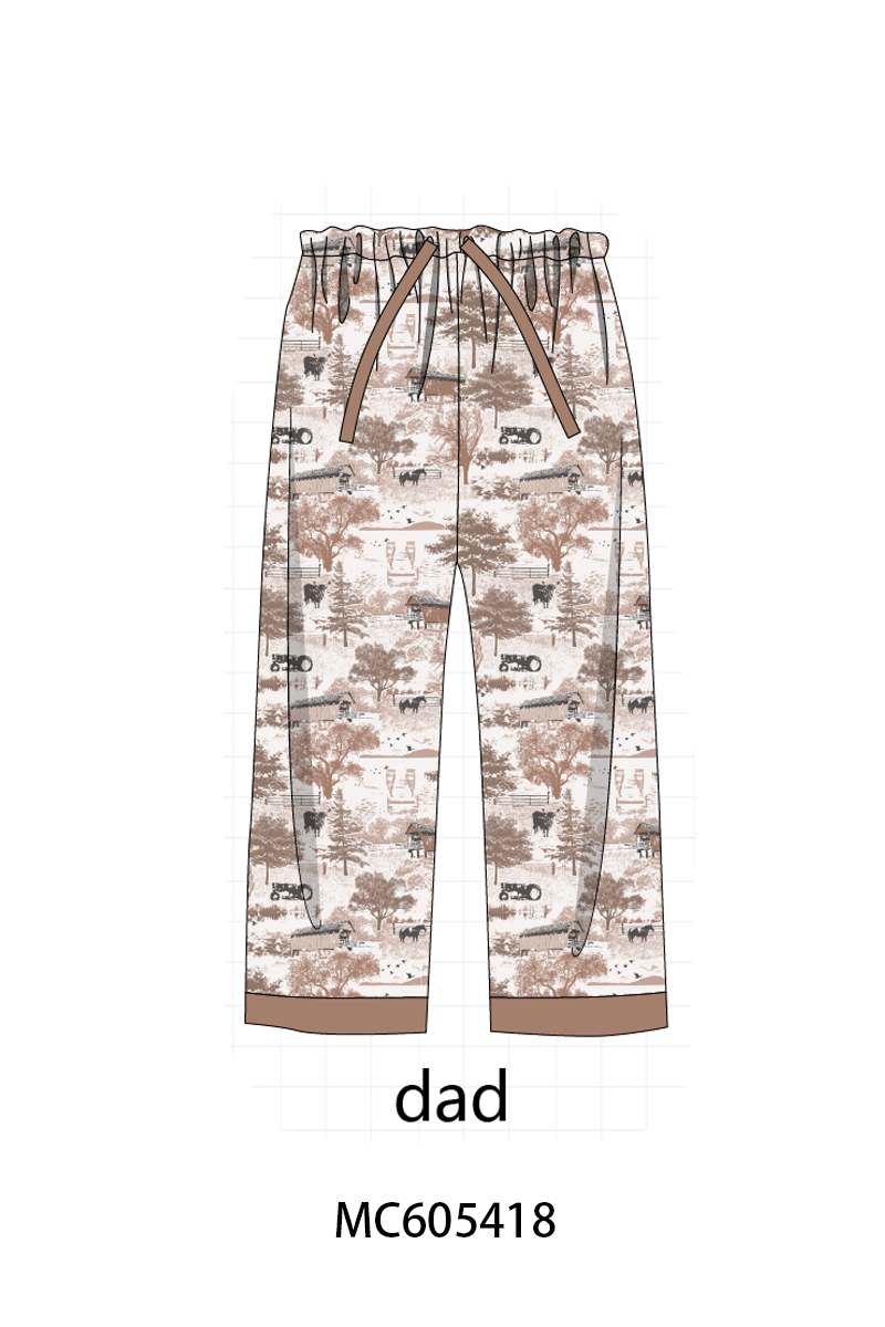 PO93 Brown farm print collection - ETA mid-November to LC