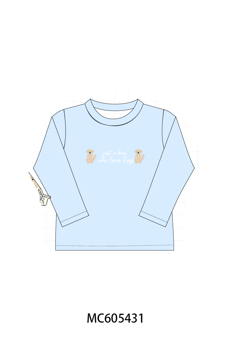 PO93 Pink&blue puppy embroidery collection - ETA mid-November to LC
