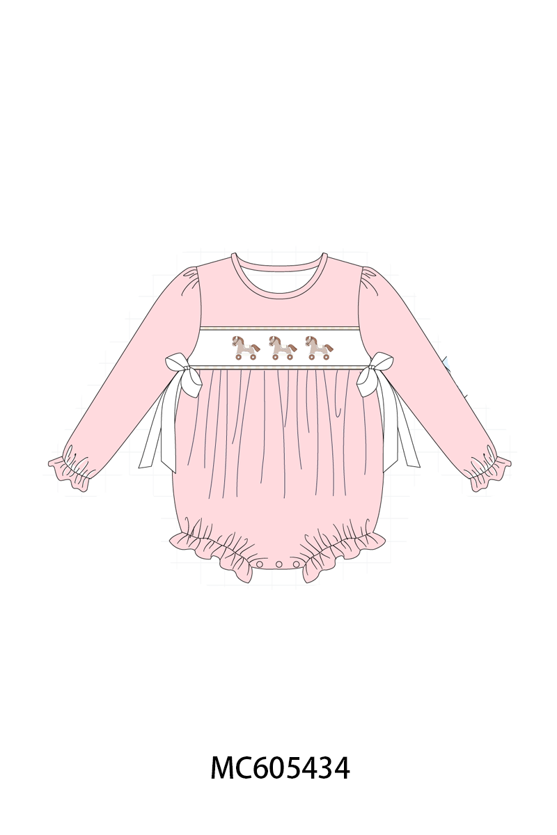 PO93 Pink&blue pony embroidery collection - ETA mid-Novemer to LC