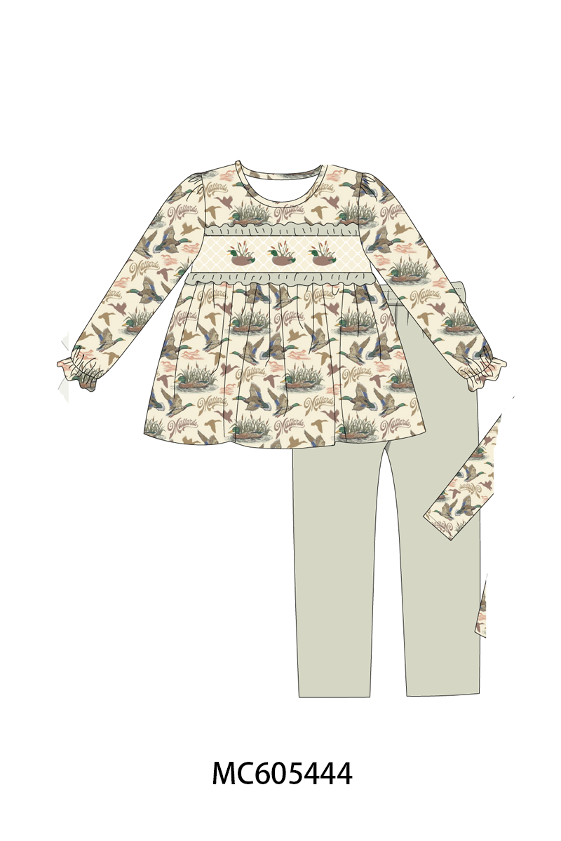 PO93 Green mallard embroidery collection - ETA mid-November to LC