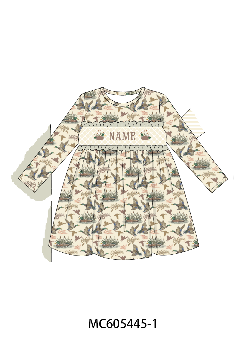 PO93 Green mallard monogram embroidery collection - ETA mid-November to LC