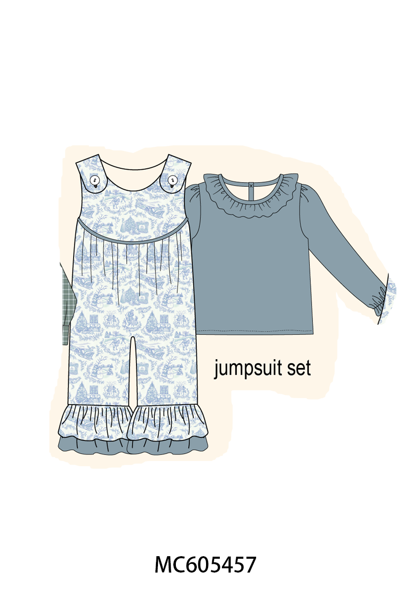 PO93 Blue toile holiday print collection - ETAA mid-November to LC
