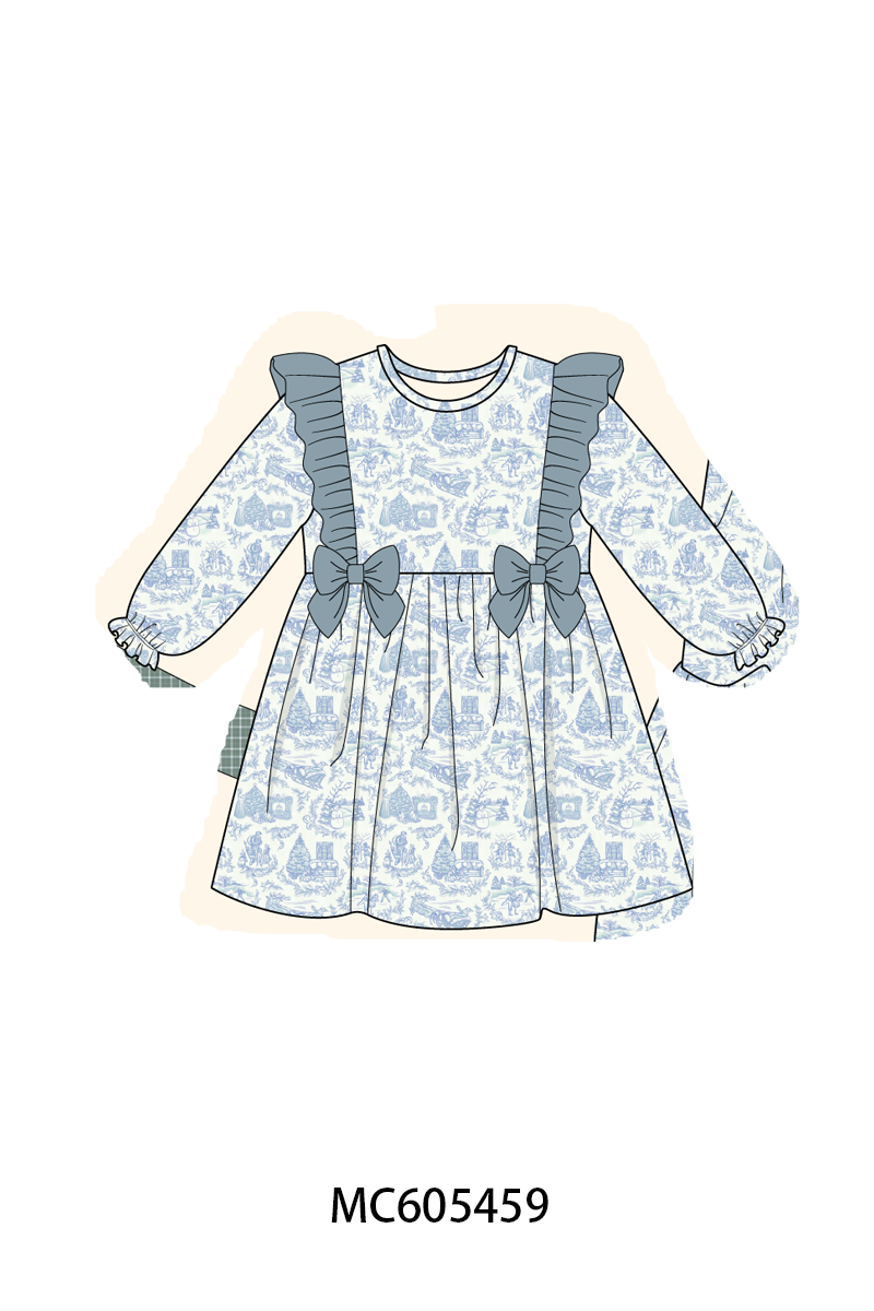 PO93 Blue toile holiday print collection - ETAA mid-November to LC