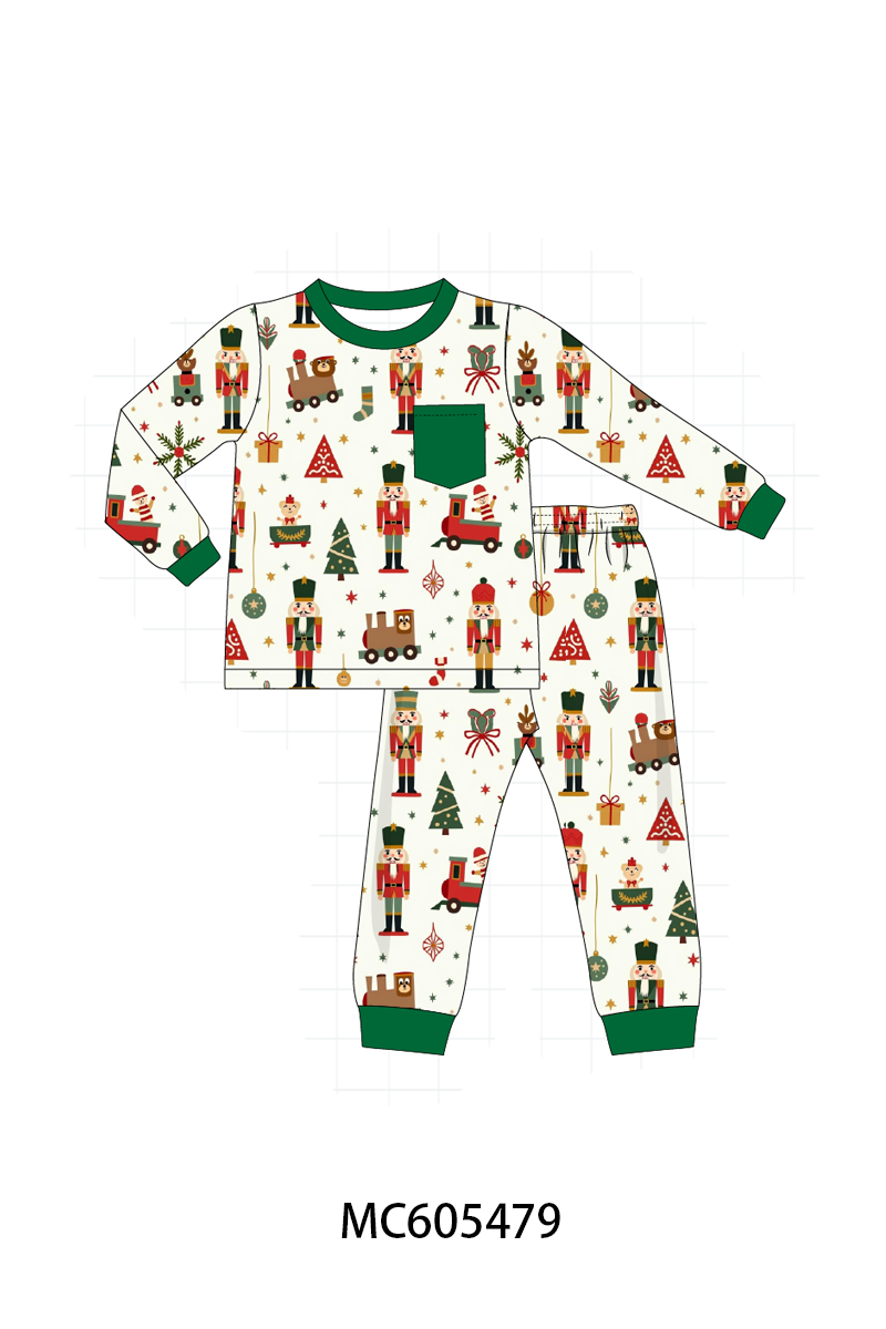 PO93 Forest nutcracker print pajama collection - ETA mid-November to LC
