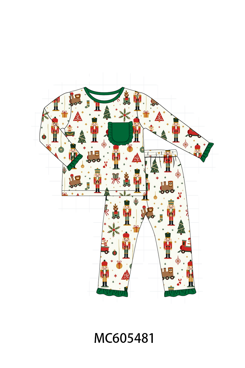 PO93 Forest nutcracker print pajama collection - ETA mid-November to LC