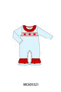 PO95 Blue valentine's day heart smocked collection - ETA early December to LC
