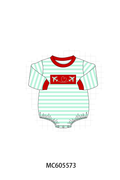 PO95 Blue stripe valentine's day airplane embroidery collection - ETA early December to LC