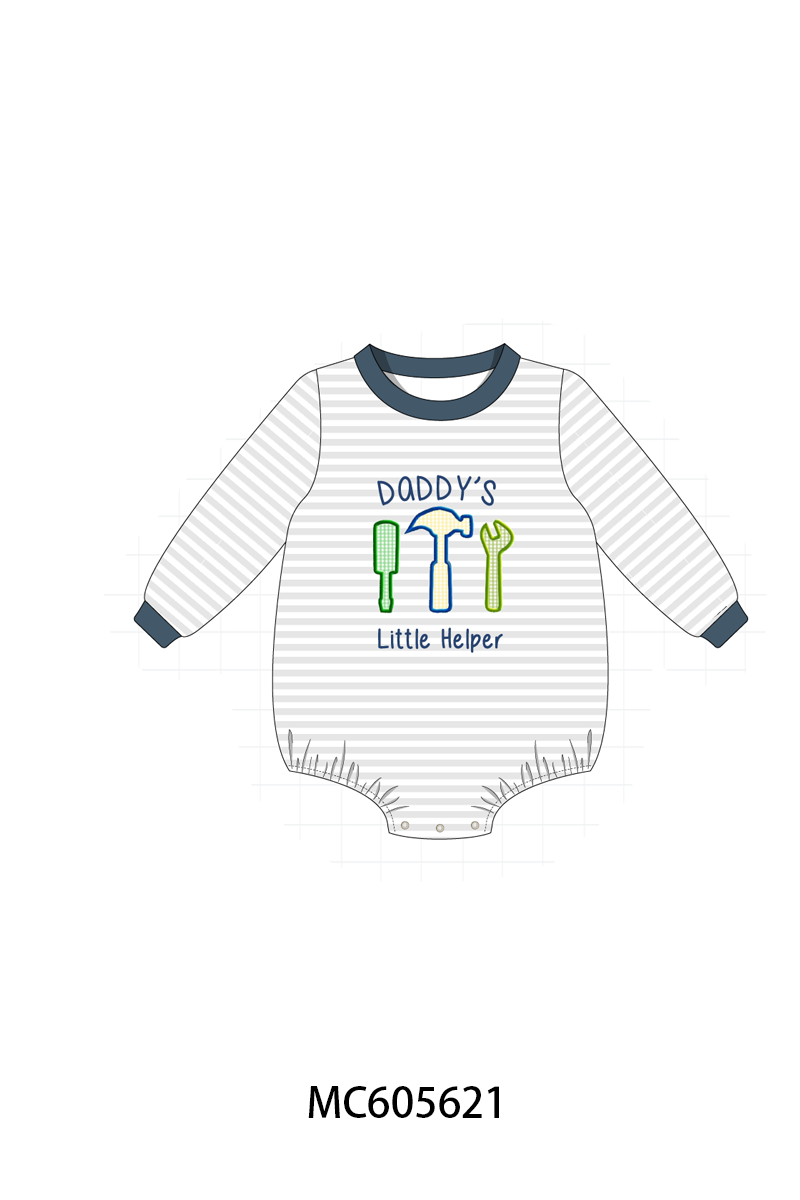 PO93 Navy tools embroidery collection - ETA mid-November to LC