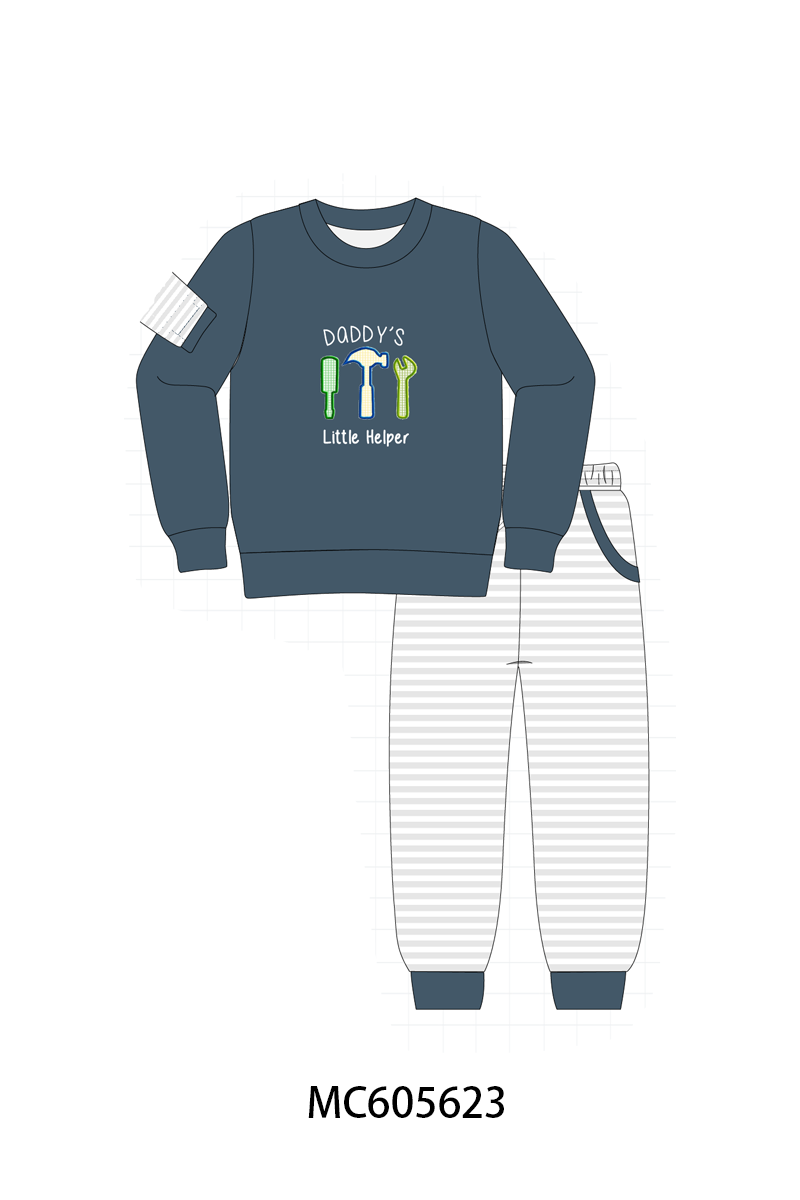 PO93 Navy tools embroidery collection - ETA mid-November to LC