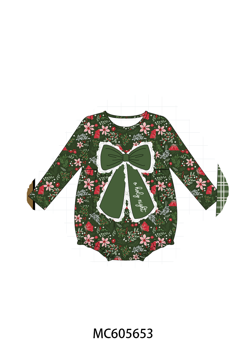 PO93 Green floral print bow collection - ETA mid-November to LC