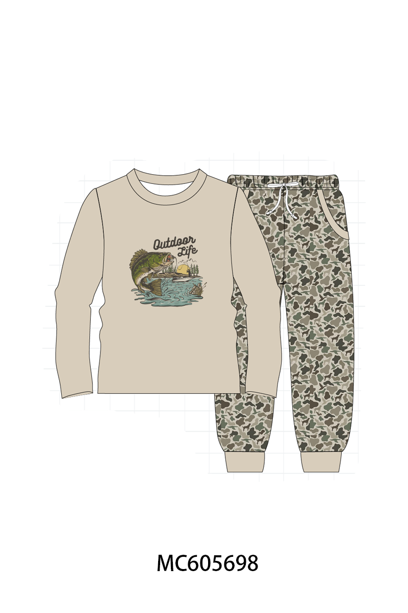 PO93 Khaki camo fishing print collection - ETA mid-November to LC