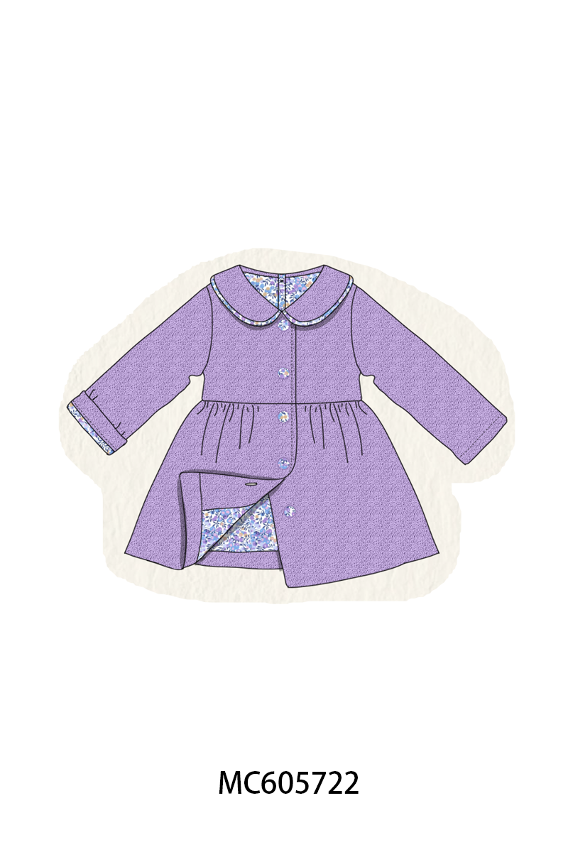 PO93 Multicolored fleece girl coat collection - ETA Mid-November to LC