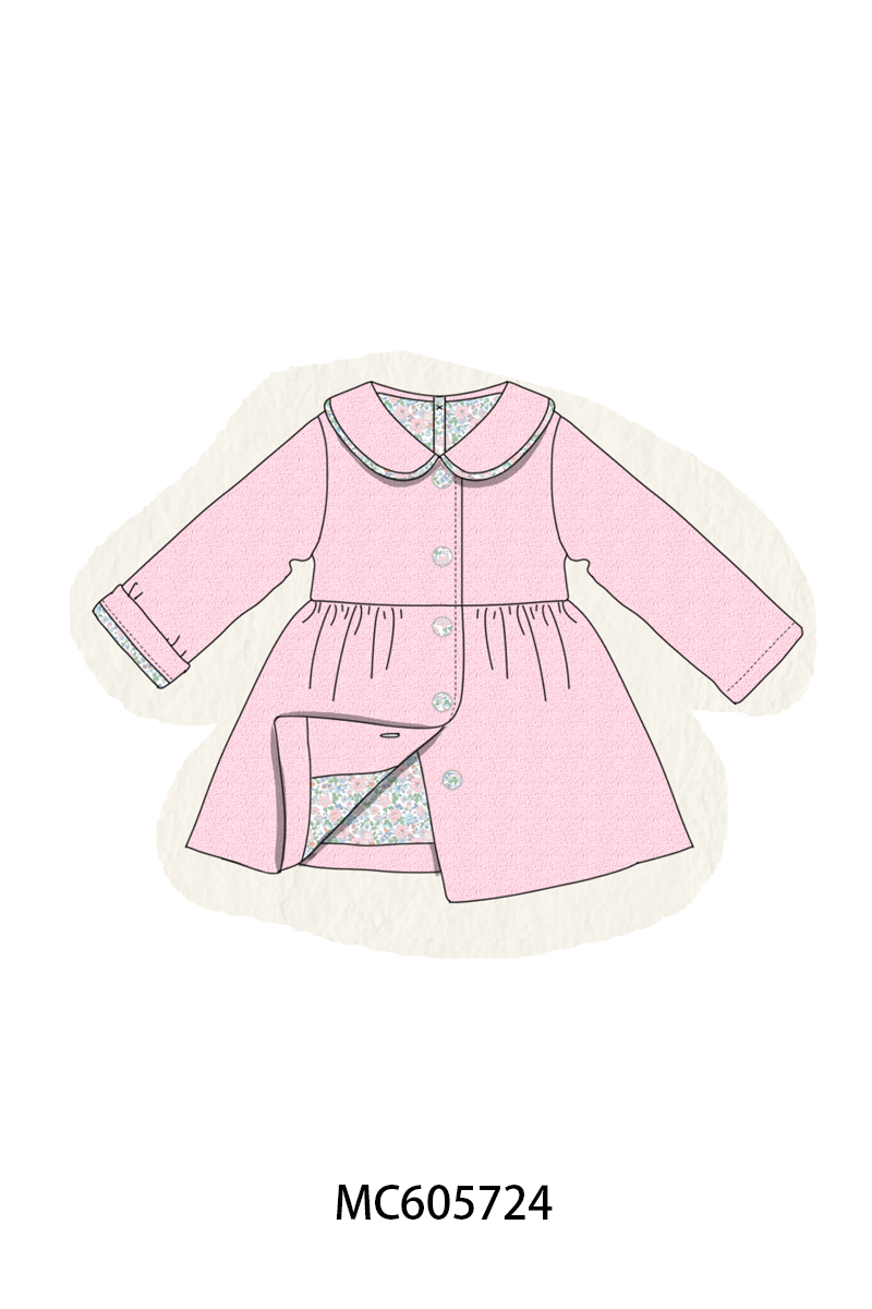 PO93 Multicolored fleece girl coat collection - ETA Mid-November to LC