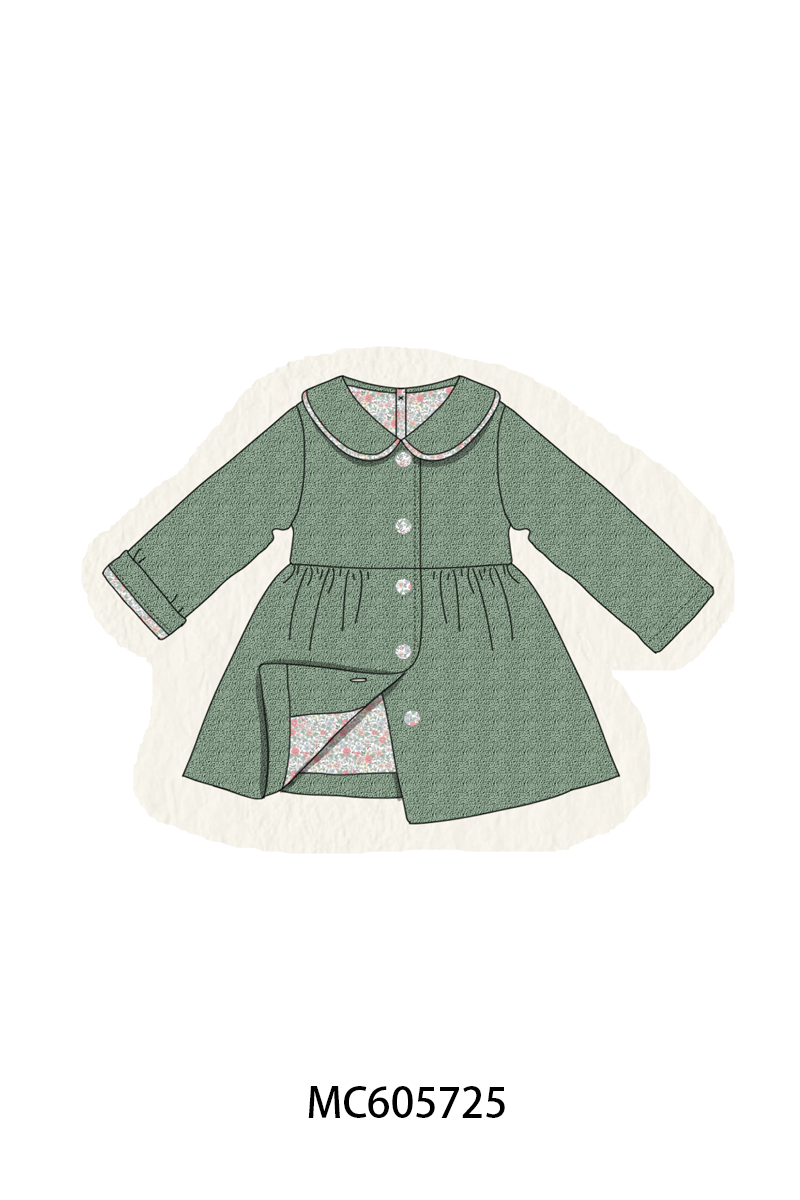 PO93 Multicolored fleece girl coat collection - ETA Mid-November to LC