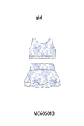 PO95 Blue floral print mom&me active collection 1 -- ETA early December to LC