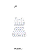 PO95 Blue floral print mom&me active collection 2 - ETA early December to LC