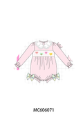 PO95 Pink heart smocked plaid collection - ETA early December to LC