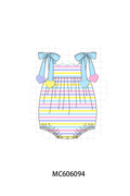 PO95 Rainbow stripe valentine heart applique collection - ETA early December to LC