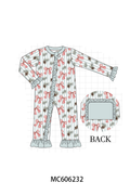 PO95 Sage bow print ruffle collection - ETA early December to LC