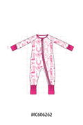 PO95 Pink western heart bow bamboo collection - ETA early December to LC